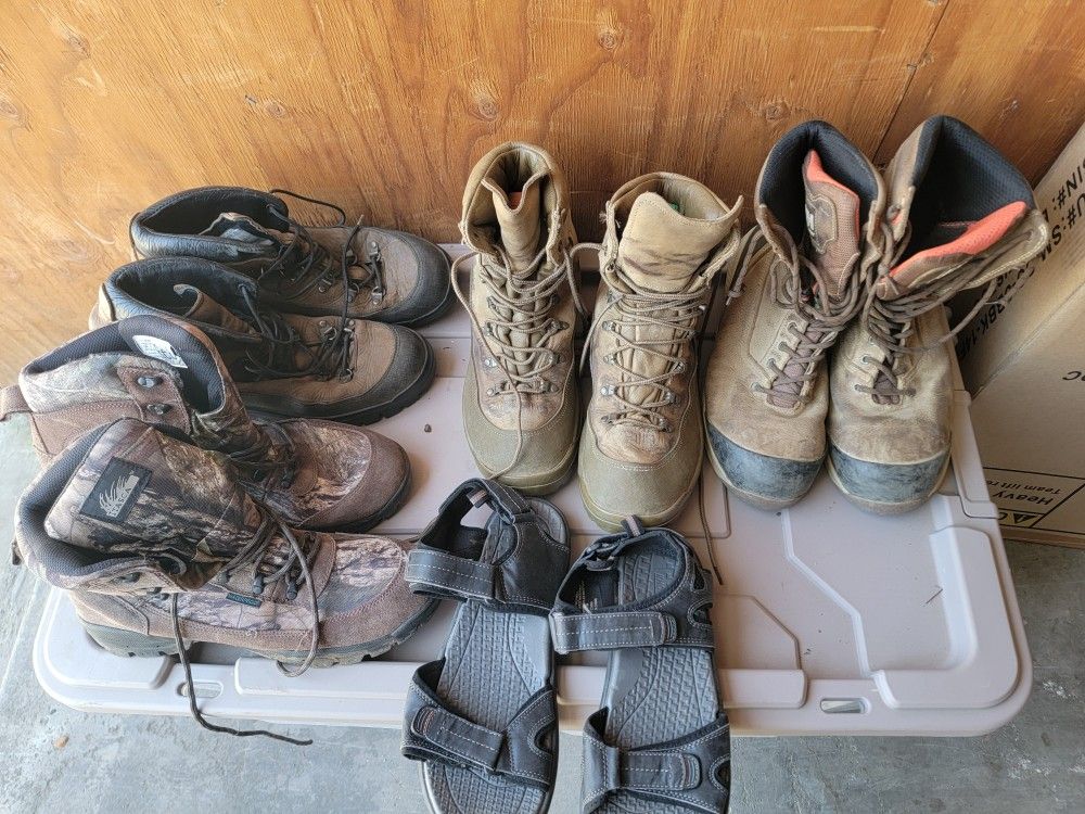 Men's Work Boots Botas Size 12