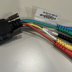 Extron  26-531-01 SYN BNCF 15 Pin Male to 5 BNC Female 6" Breakout Cable