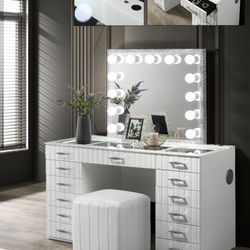 White Vanity 