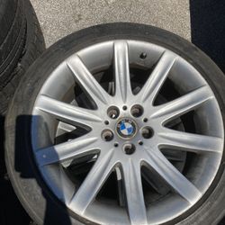 19” OEM Bmw Style 95 Wheels And Tires (3)
