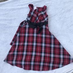 Bonnie Jean Plaid Dress