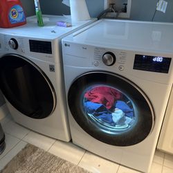 LG Thin Q Washer Set