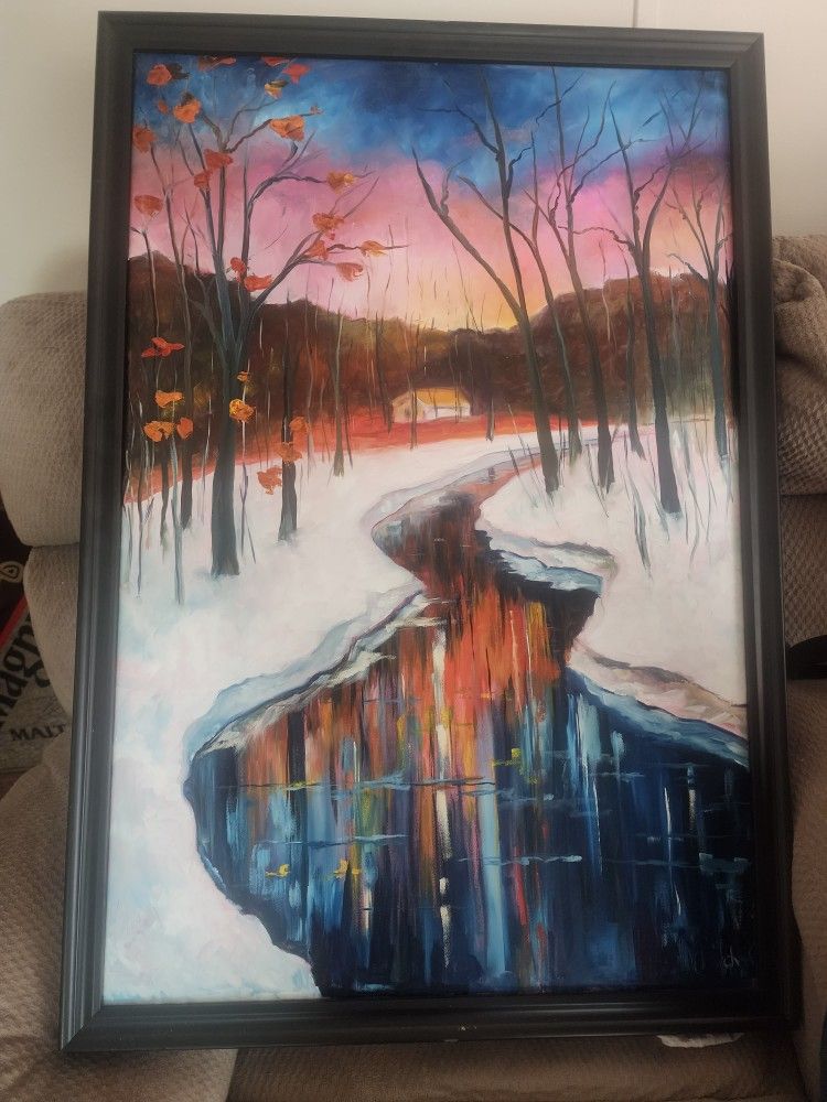 Original Painting M. Vaughan