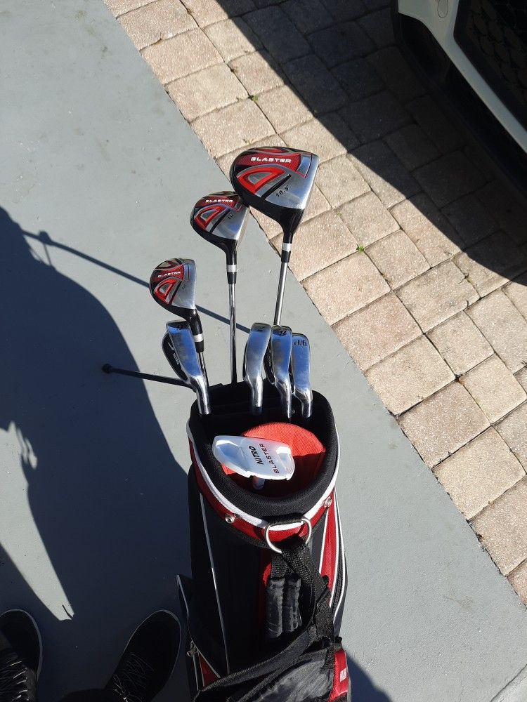 Mens Nitro Blaster Golf Club Set With Bag