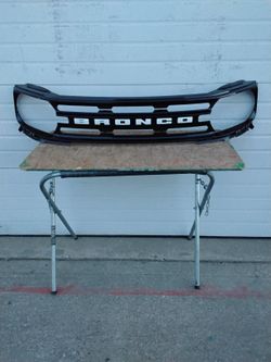 2021-2024 Ford Bronco Sport Front Grille 