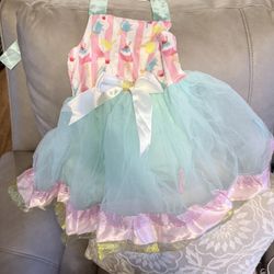 Cupcake Themed Birthday Dress For 3 Year Old 
