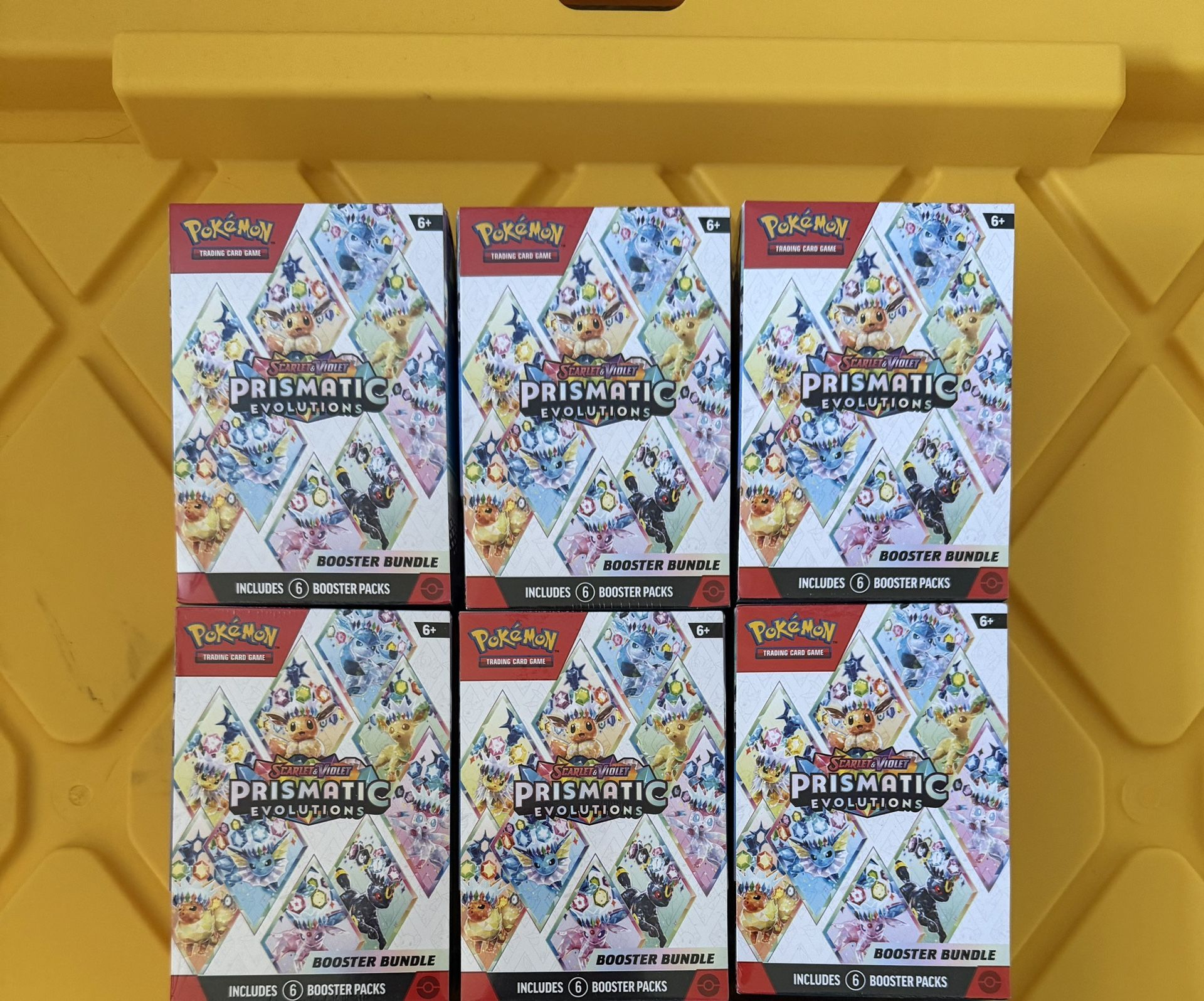 Pokemon Prismatic Evolution Booster Bundles