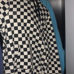 Large Hollister Checker Hoodie