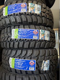 LT285/75/16 Crosswind Mt 4 new tires installed ✅ INSTALDAS ✅