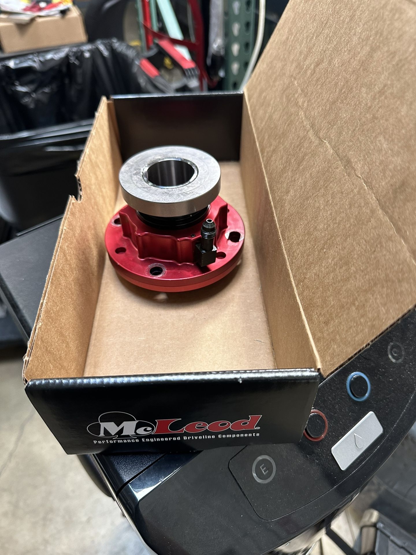 McLeod 1300-Series Bolt-On Hydraulic Throwout Bearing GM Tremec TKX 5-Speed Transmission, Adjustable Piston