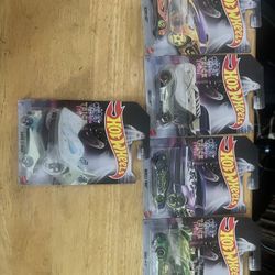 Hot Wheels 1-5 Last Year Halloween Set