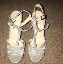 Silver Wedges Size 7