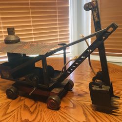 Antique KeyStone steam shovel pressed shell truck  All working parts  