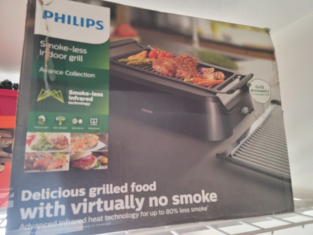 $1 Philips Smoke-less Indoor Grill $100!