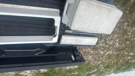 Swing back boat cooler seat