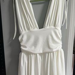 White Party Dress 
