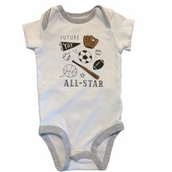 All Star Carters Baby Onesie