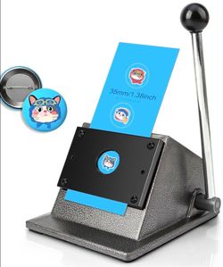 1.38" 35mm Circle Punch, 1 inch 25mm Button Paper Cutter, Round Die Cutter
Heavy Duty Manual Lever Hole