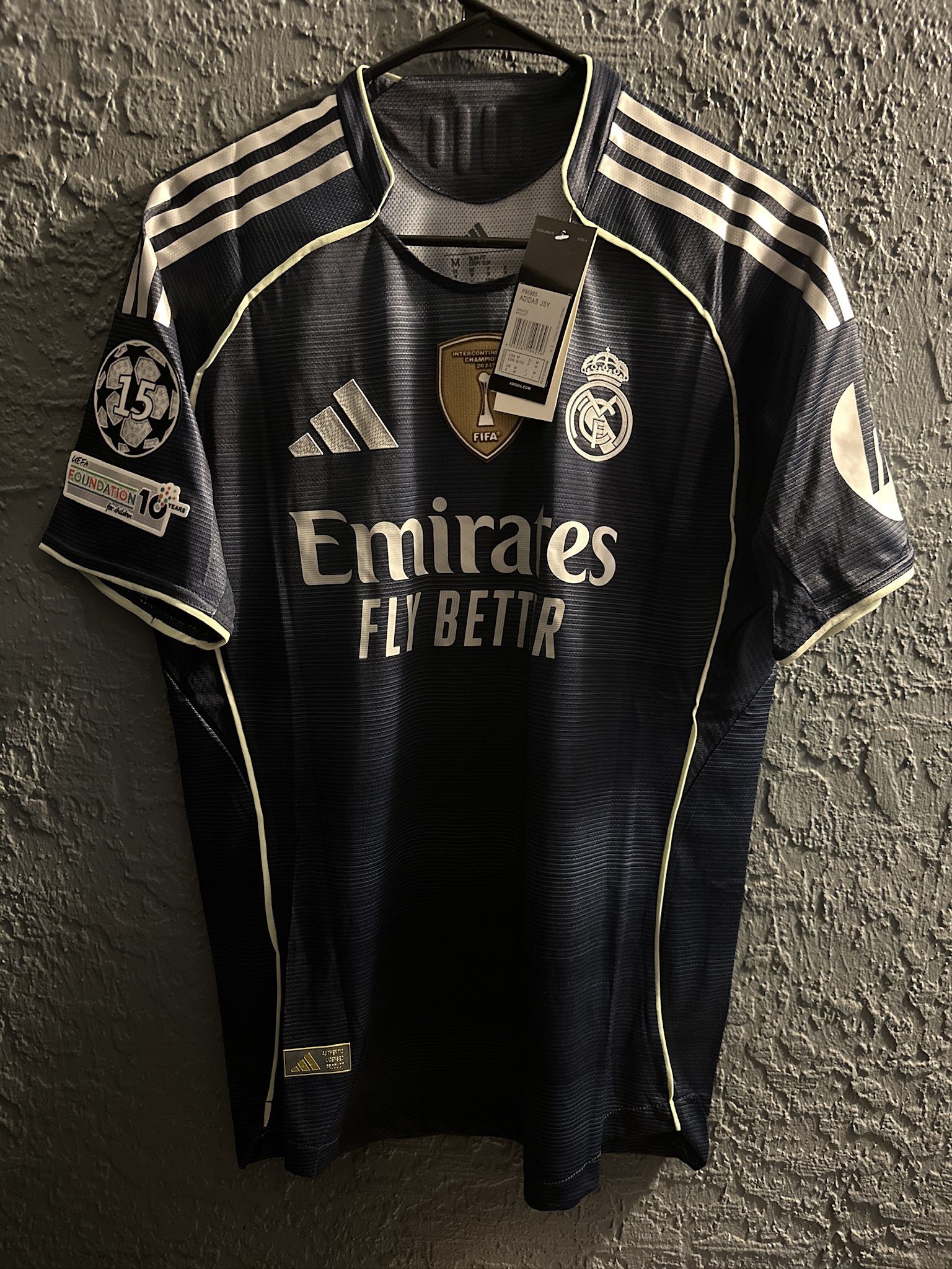 Real Madrid Bellingham Soccer Jersey 2025/26