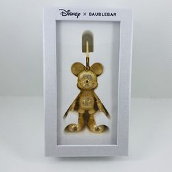 BAUBLEBAR Disney Mickey Mouse Gold Fleck Bag Charm~NEW IN BOX!