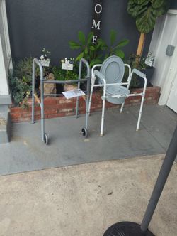 New Walker & Potty Chair