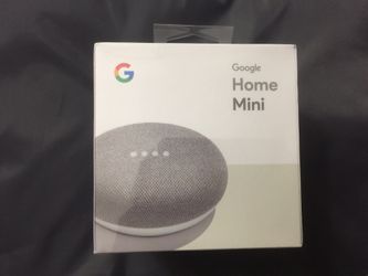 Google home mini new unopened box