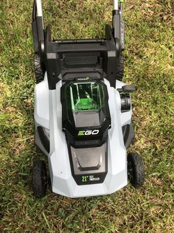 Ego 2110SP 56v Battery Powered 21”  Mower, Comes With Mulcher Plug And Bagger, NO BATTERY OR CHARGER