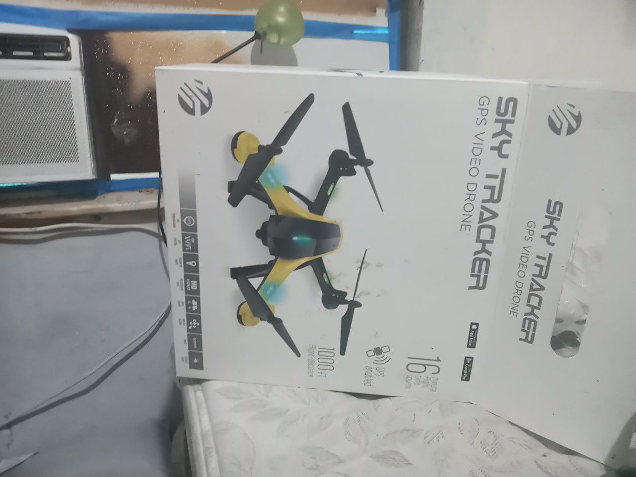 Sky tracker drone