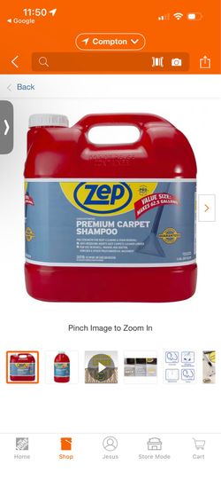Zep 2.5 Gallon premium carpet shampoo