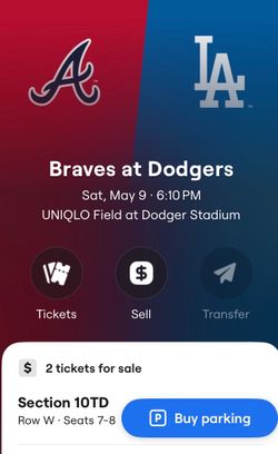 Dodgers vs Braves $90 Snell bobblehead giveaway