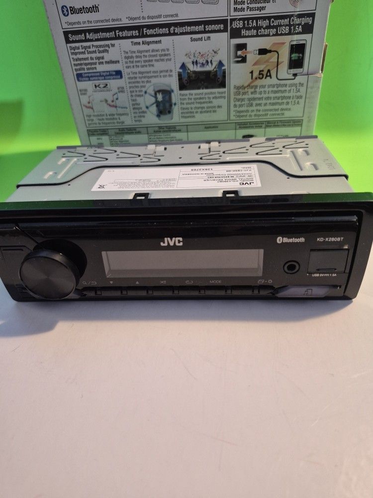 JVC DIGITAL MEDIA RECEIVED BLUETOOTH USB AUX ( NO CD PLAYER  BRAND NEW PRICE IS LOWEST INSTALL NOT AVAILABLE )