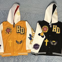 Heavenly Drip Letterman Jacket (all Sizes)