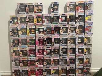 Entire Funko pop lot (mixed)