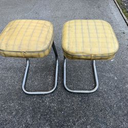 1960s McGuire Balboa Stools