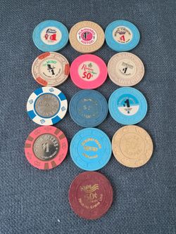 Vintage Las Vegas Casino Chip Collection