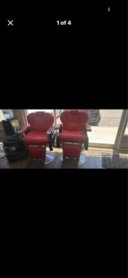 Barber chairs (2)