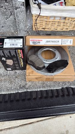 New 1995 Tacoma 2WD  Front Brake Pads and Rotors