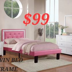 TWIN BED FRAME SPECIALS FINANCING AVAILABLE CREDIT IS VERY EASY NO CREDIT IS OK
