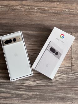 Google Pixel 7 Pro - 128GB - White (Unlocked) Perfect Condition