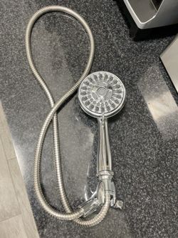 Waterpik PowerSpray Chrome Handheld Shower Head – 2.5 GPM – Hose & Mount