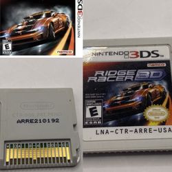 Ridge Racer 3D (Nintendo 3DS,  2011) - Cartridge Only Tested Authentic