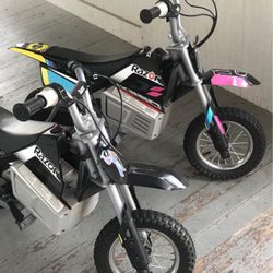 Razor 350 Electric Dirt Bikes (250) For Both Bikes 