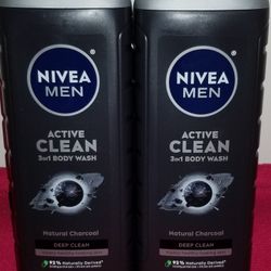 Nivea Men Body Wash 16oz Each 