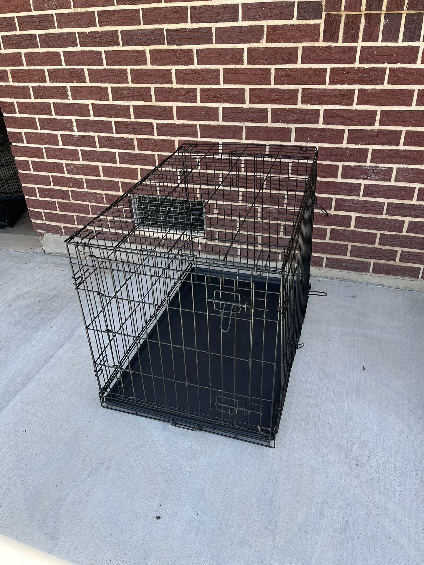 Dog Kennel, Double Doors, 35.5x22x24
