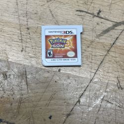 Pokeman Sun Nintendo 3DS