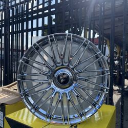 NEW 22” FITTIPALDI WHEELS FOR GMC CHEVY SIERRA SILVERADO TAHOE