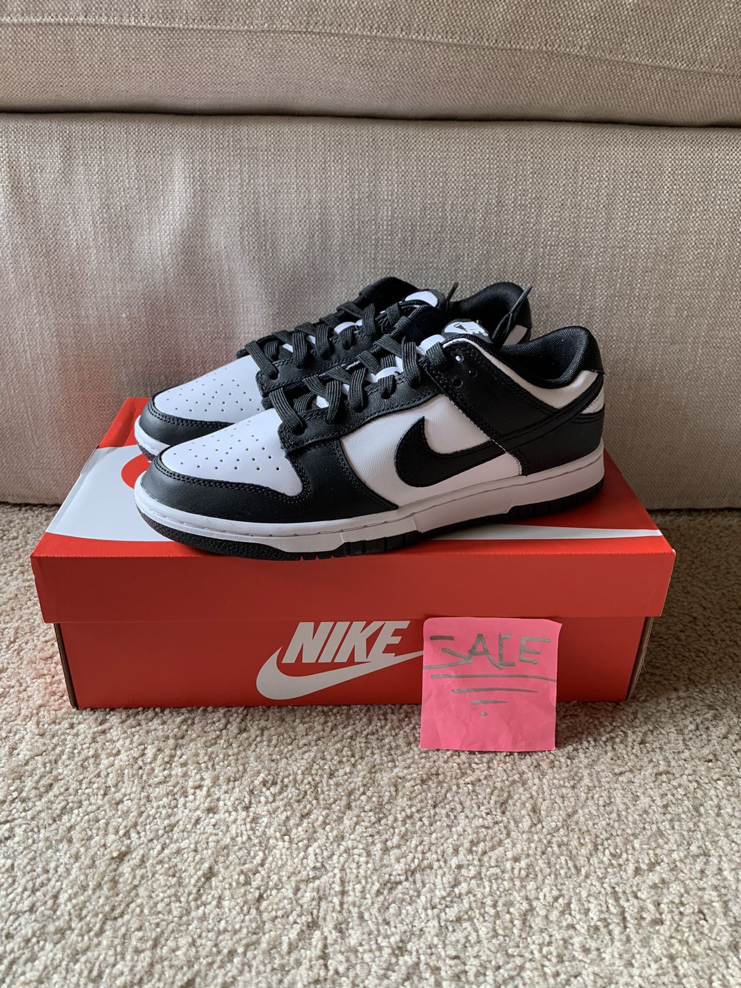 Nike dunk panda sizes 4.5Y 5.5Y 6.5Y 7w 8.5w 10w 10.5w
