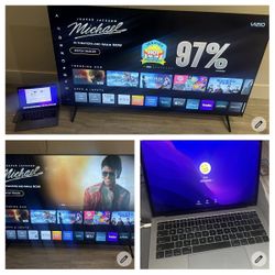 Smart TV and Laptop Computer Bundle 