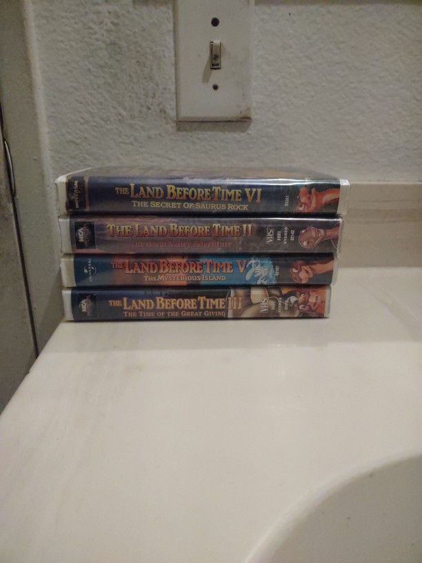 The Land Before Time VCR Tapes For Sale