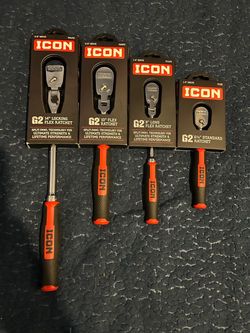 ICON G2 Ratchet 1/4” and 3/8” Set